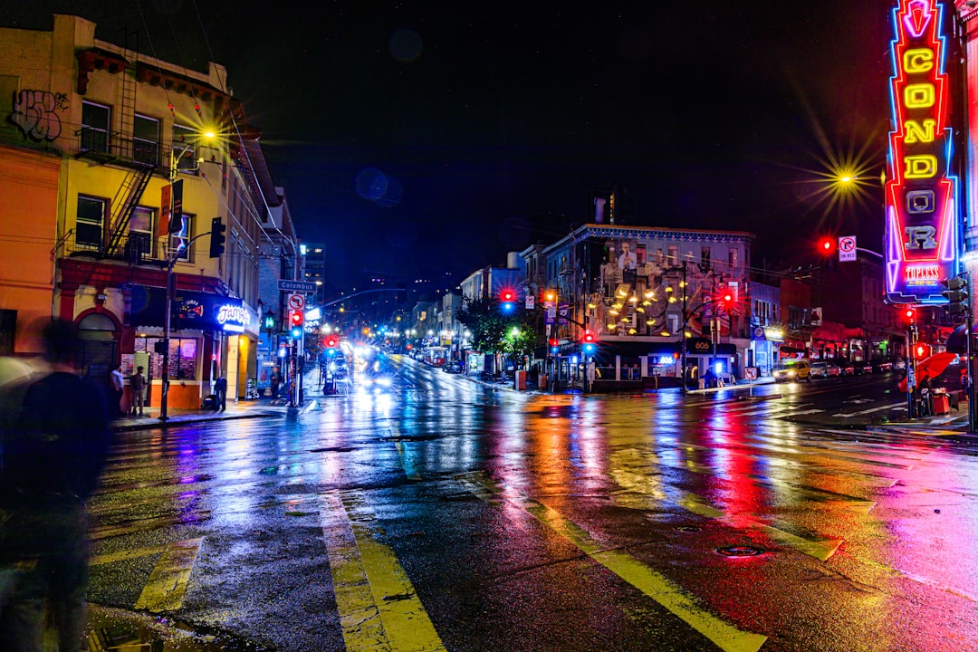 Vibrant nightlife in North Beach