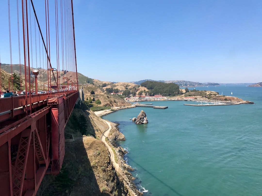 Golden Gate views during Sausalito rides